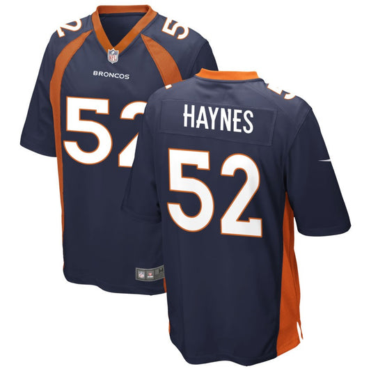 Marcus Haynes Denver Broncos Nike Alternate Game Jersey - Navy