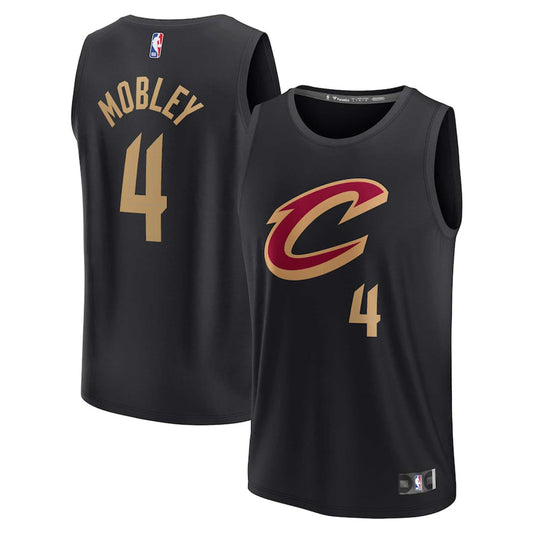 Youth Cleveland Cavaliers Evan Mobley Statement Edition Jersey - Black