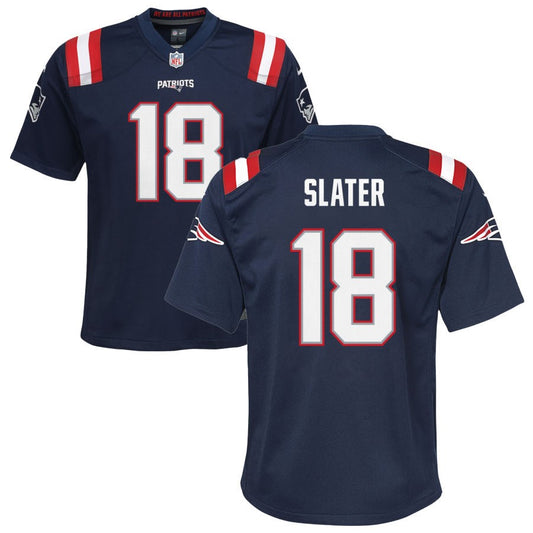 Matthew Slater New England Patriots Nike Youth Game Jersey - Navy