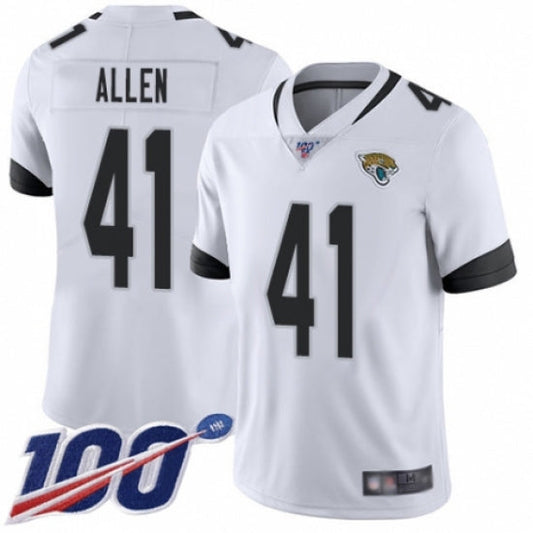 Men's Jacksonville Jaguars Josh Allen Game Vapor Jersey White