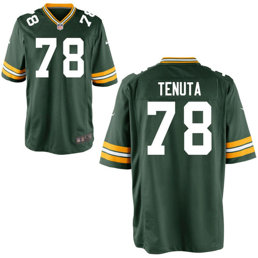 Luke Tenuta Green Bay Packers Nike Youth Game Jersey - Green