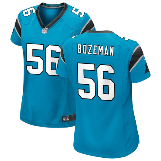 Bradley Bozeman Carolina Panthers Nike Women's Alternate Game Jersey - Blue