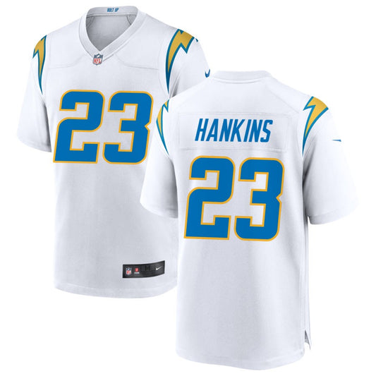 Matt Hankins Los Angeles Chargers Nike Game Jersey - White