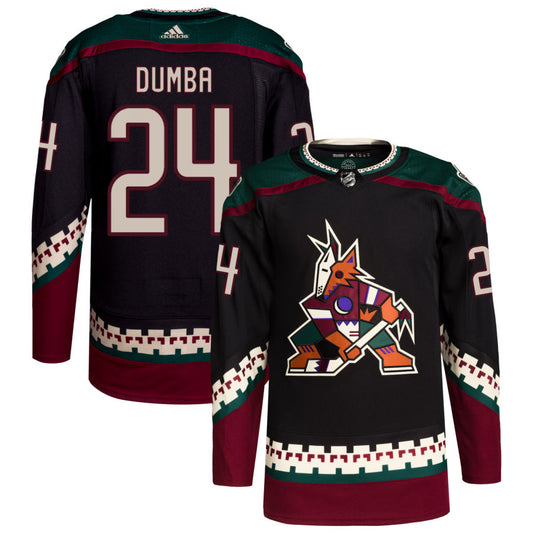 Matt Dumba Arizona Coyotes adidas Home Primegreen Authentic Pro Jersey - Black