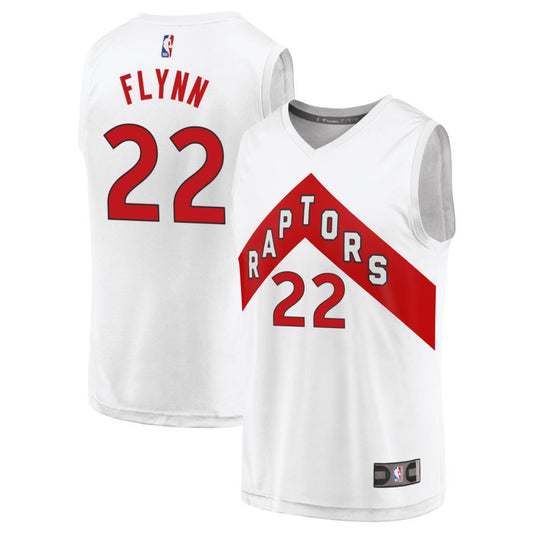 Malachi Flynn  Toronto Raptors Fanatics Branded Youth Fast Break Replica Jersey - Association Edition - White