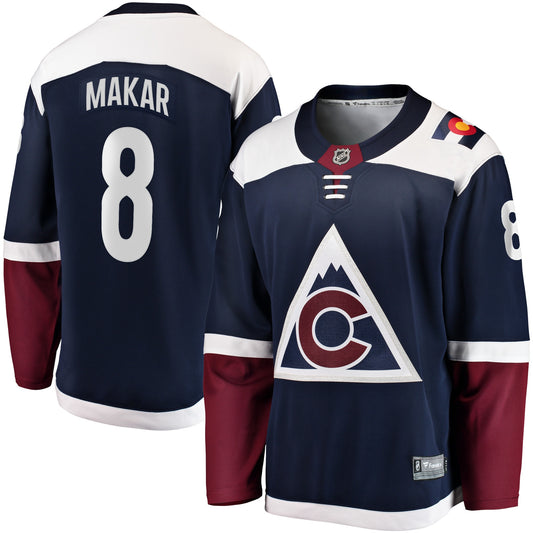 Cale Makar Colorado Avalanche Fanatics Branded Alternate 2018/19 Premier Breakaway Player Jersey - Navy