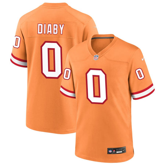 YaYa Diaby Tampa Bay Buccaneers Nike Throwback Game Jersey - Orange