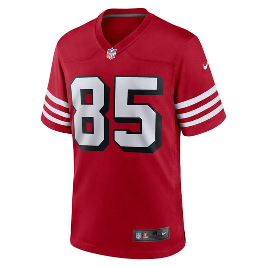 Men's George Kittle Nike 49ers Alternate Game Jersey - Red