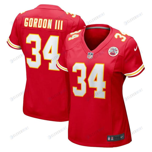 Melvin Gordon III Kansas City Chiefs Women's Home Game Player Jersey - Red