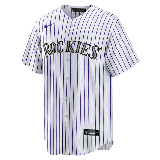 Men's Kris Bryant Nike Rockies Home Replica Name Jersey - White