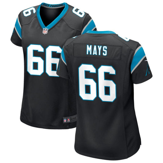 Cade Mays Carolina Panthers Nike Women's Game Jersey - Black