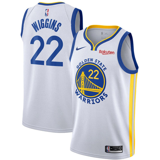 Men's Golden State Warriors Andrew Wiggins Association Jersey - White