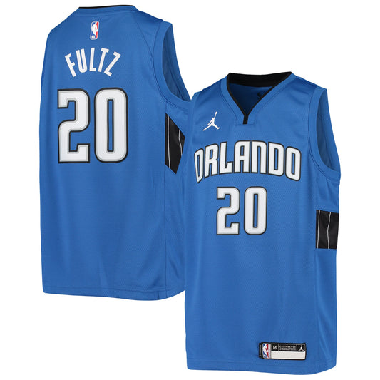 Markelle Fultz Orlando Magic Jordan Brand Youth 2020/21 Swingman Jersey - Statement Edition - Blue