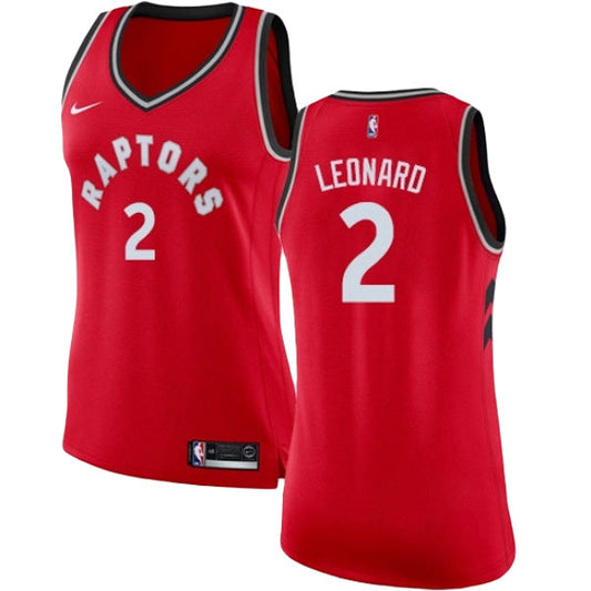 Women's Toronto Raptors Kawhi Leonard Icon Edition Jersey - Red