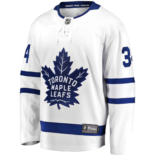 Men's Auston Matthews Fanatics Maple Leafs Home Premier Breakaway Jersey - White