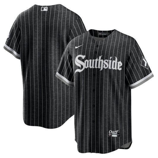 Men's Chicago White Sox Black City Connect Replica Jersey