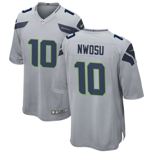 Uchenna Nwosu Seattle Seahawks Nike Youth Game Jersey - Gray