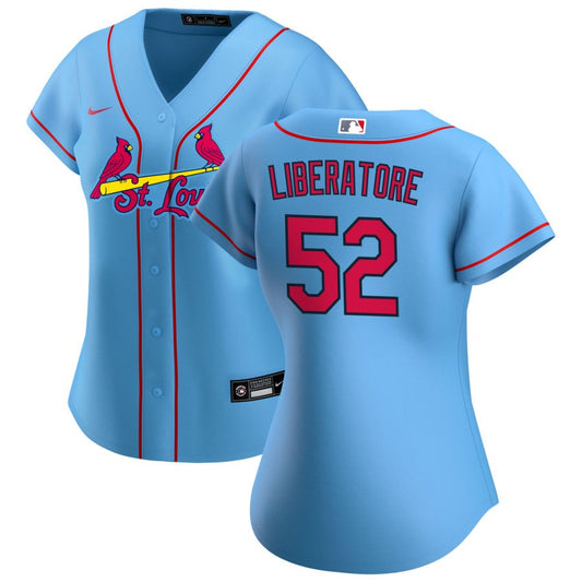 Matthew Liberatore St. Louis Cardinals Nike Women's Alternate Replica Jersey - Blue