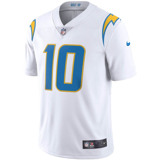 Men's Justin Herbert Nike Chargers Vapor Limited Jersey - White