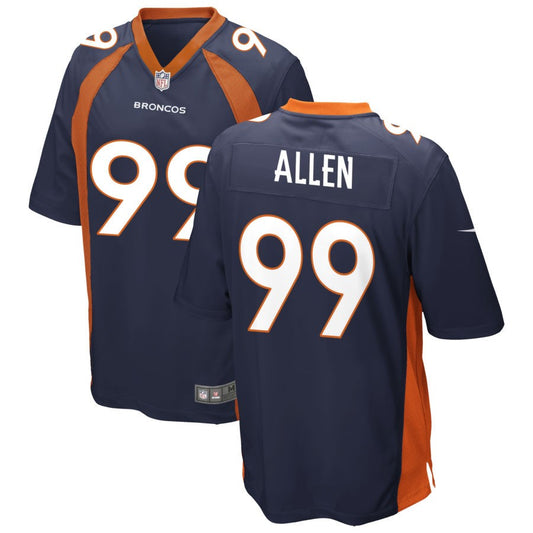 Zach Allen Denver Broncos Nike Alternate Game Jersey - Navy