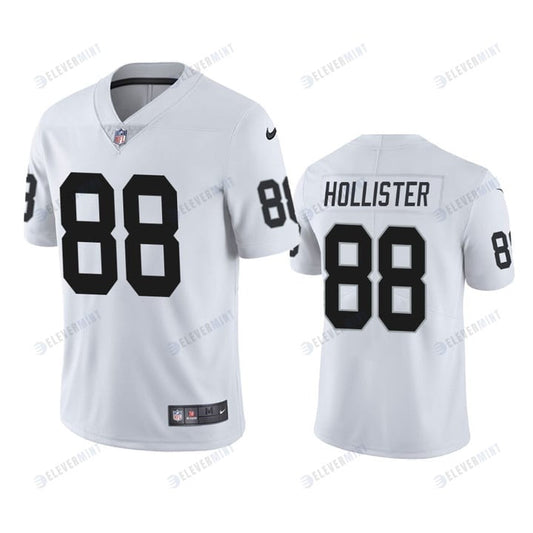 Men's Jersey Las Vegas Raiders Jacob Hollister 88 White Vapor Limited Jersey