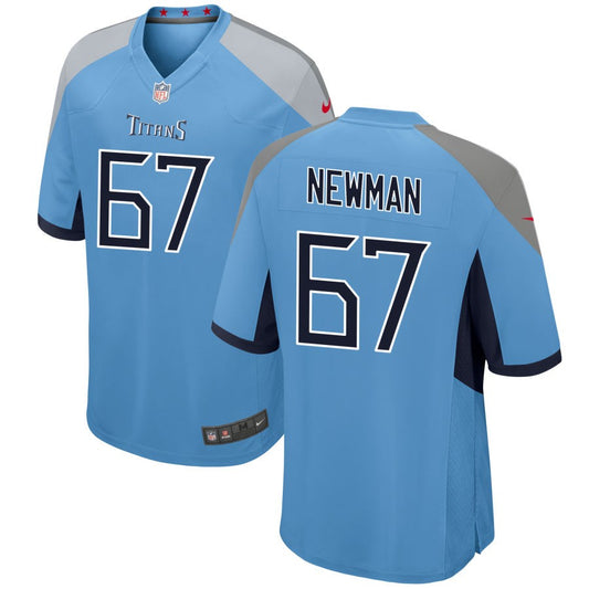 Xavier Newman Tennessee Titans Nike Alternate Game Jersey - Light Blue