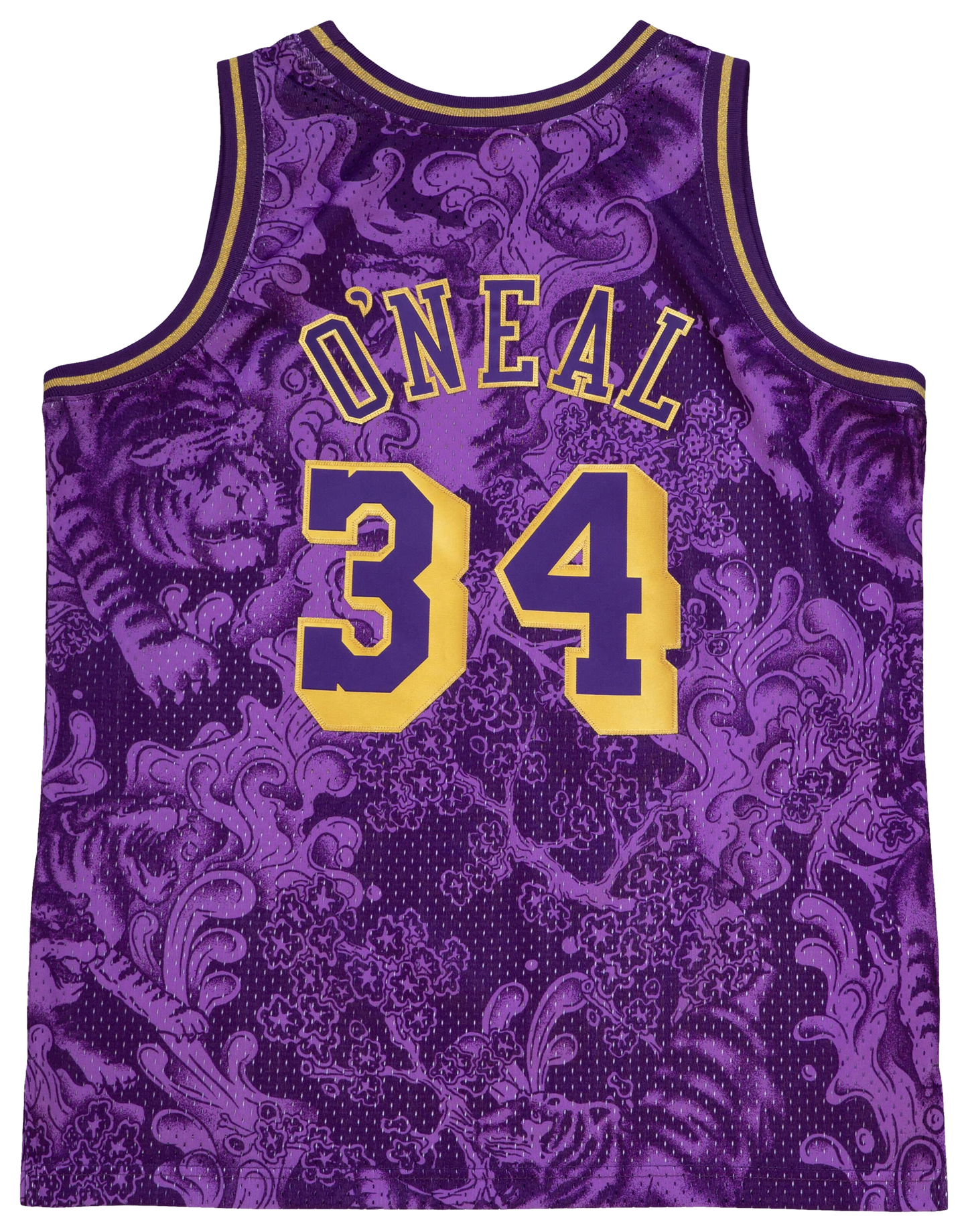 Men's  Mitchell & Ness Lakers CNY Jersey - Purple