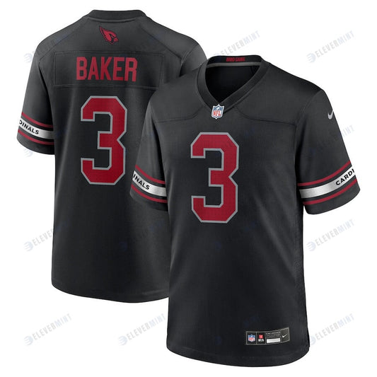 Budda Baker 3 Arizona Cardinals Men Team Game Jersey - Black