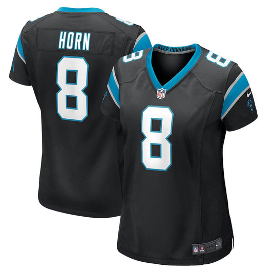 Women's Carolina Panthers Jaycee Horn Game Jersey - Black