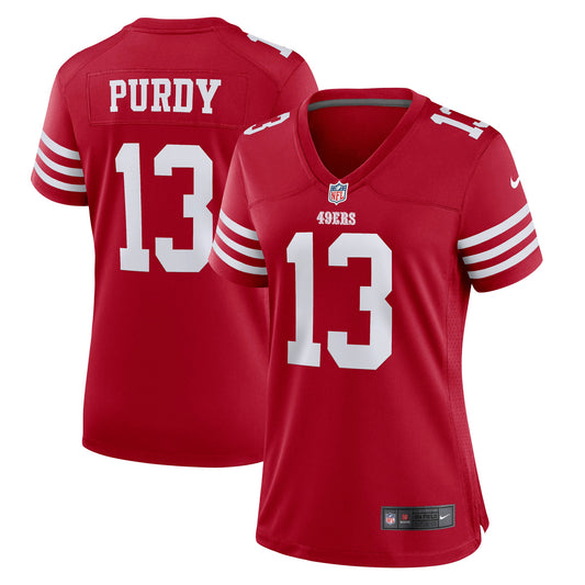 Brock Purdy San Francisco 49ers Nike Women's Game Player Jersey - Scarlet