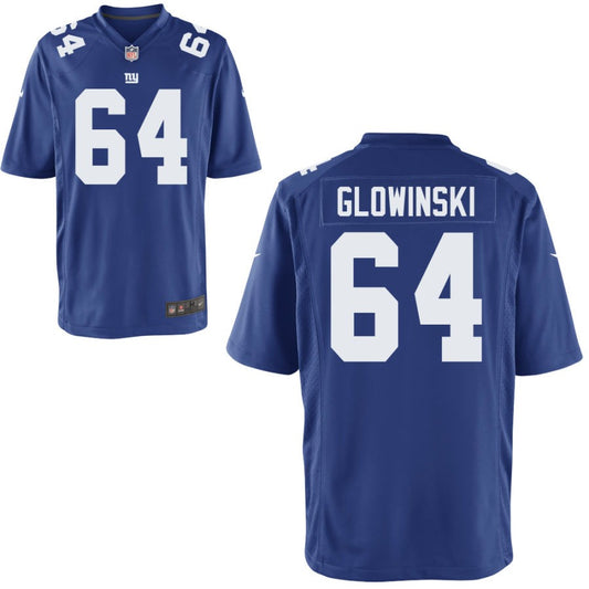 Mark Glowinski New York Giants Nike Youth Game Jersey - Royal