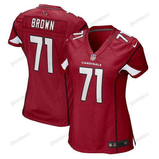 Andrew Brown Arizona Cardinals Women's Game Player Jersey - Cardinal