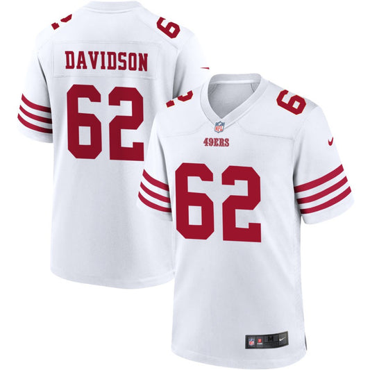 Marlon Davidson San Francisco 49ers Nike Youth Game Jersey - White