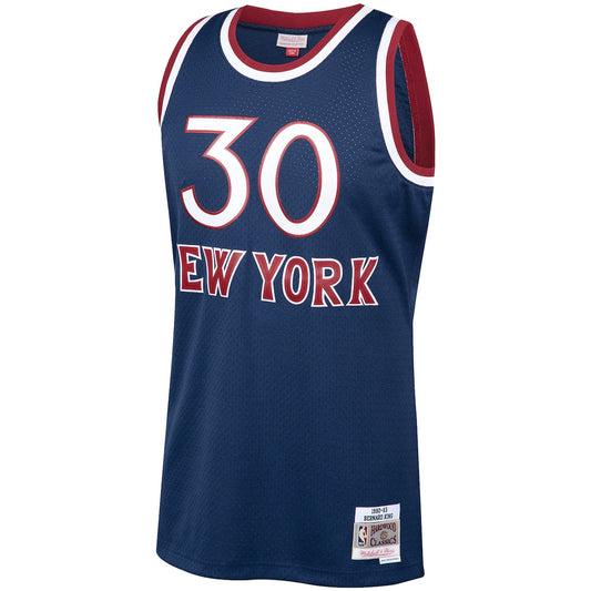 Men's Bernard King Mitchell & Ness Knicks Swingman Jersey - Navy