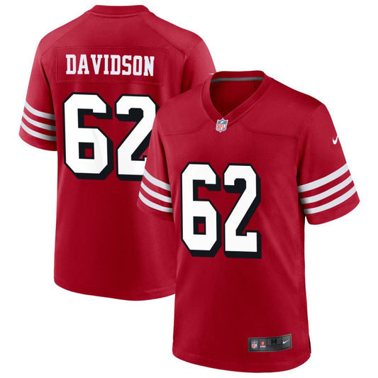 Marlon Davidson San Francisco 49ers Nike Alternate Game Jersey - Scarlet