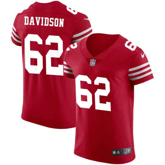 Marlon Davidson San Francisco 49ers Nike Vapor Elite Jersey - Scarlet