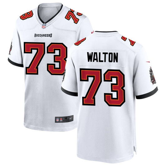 Brandon Walton Nike Tampa Bay Buccaneers Game Jersey - White