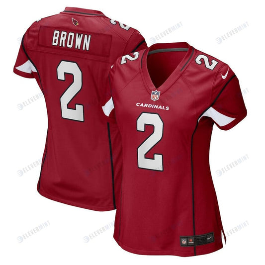 Marquise Brown 2 Arizona Cardinals Women Game Jersey - Cardinal