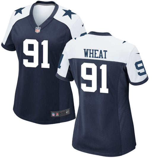 Tyrus Wheat Dallas Cowboys Nike Women's Alternate Game Jersey - Navy