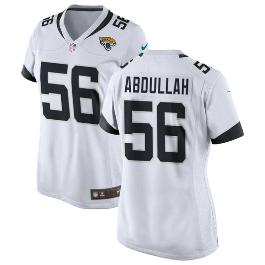 Yasir Abdullah Jacksonville Jaguars Nike Women's Game Jersey - White