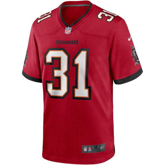 Men's Antoine Winfield Jr. Nike Buccaneers Throwback Game Jersey - Red