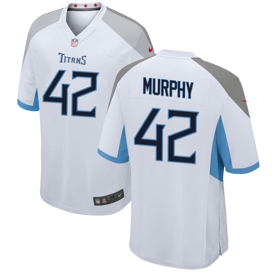 Caleb Murphy Tennessee Titans Nike Game Jersey - White