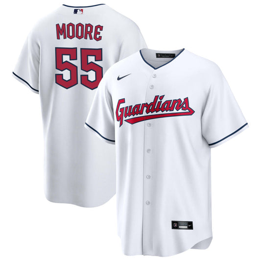 Matt Moore Cleveland Guardians Nike Youth Replica Jersey - White