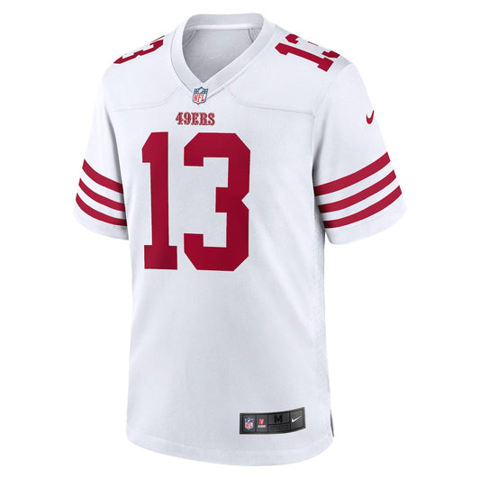 Men's Brock Purdy Nike 49ers Alternate Game Jersey - White