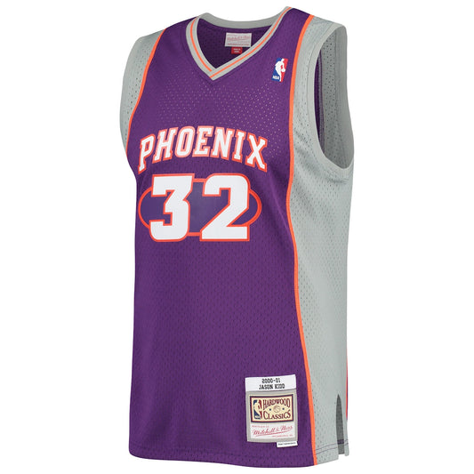 Men's Jason Kidd Mitchell & Ness Suns Swingman Jersey - Purple