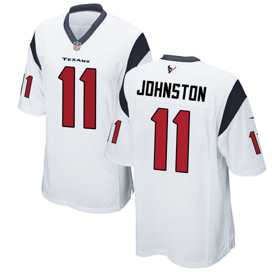 Cameron Johnston Houston Texans Nike Game Jersey - White