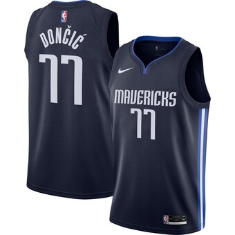 Men's Dallas Mavericks Luka Doncic City Edition Jersey Navy