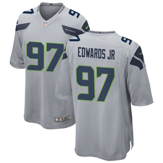 Mario Edwards Jr Seattle Seahawks Nike Youth Game Jersey - Gray