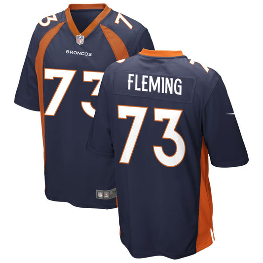 Cam Fleming Denver Broncos Nike Youth Game Jersey - Navy