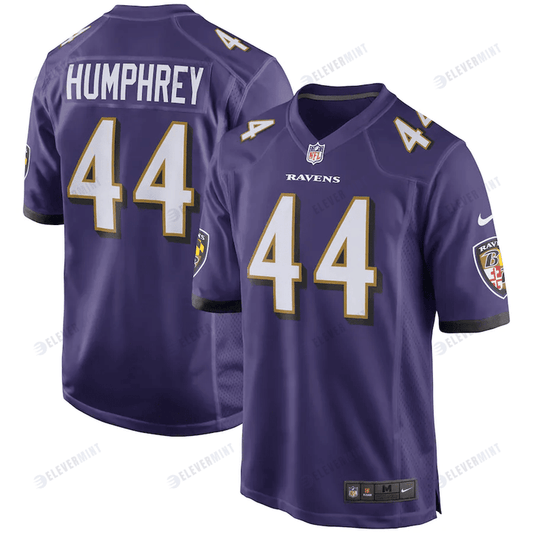 Marlon Humphrey 44 Baltimore Ravens Player Game Jersey - Purple